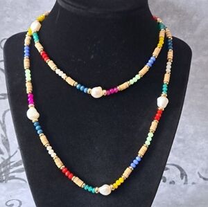 Beautiful  Multicolor Beaded Necklace.